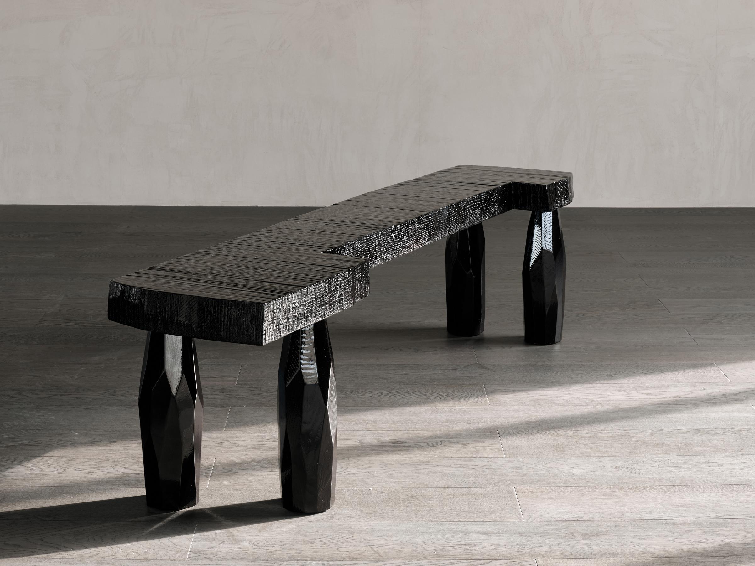 Banc Tema de DAaZ
Dimensions : D 37 x L 165 x H 45 cm.
MATERIAL : Bois de frêne.


DAaZ Furniture honore l'esprit d'aventure. Nous acceptons de sortir de l'ordinaire et nous nous délectons de la magie qui se dégage de l'inattendu. Notre capacité