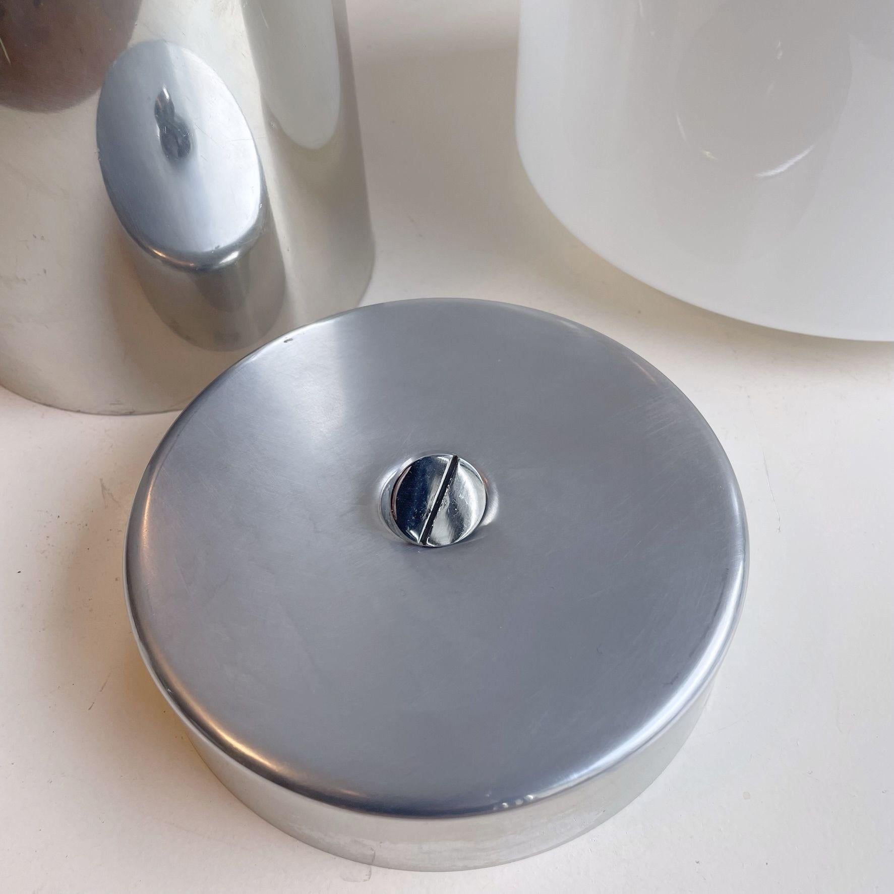 Lampe de table Temde Chrome 70ies en vente 3