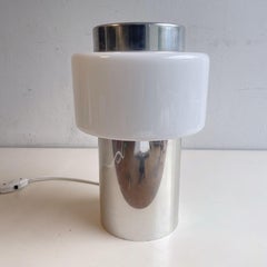 Temde Chrome 70ies Table Lamp