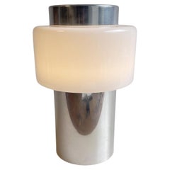 Temde Chrome 70ies Table Lamp