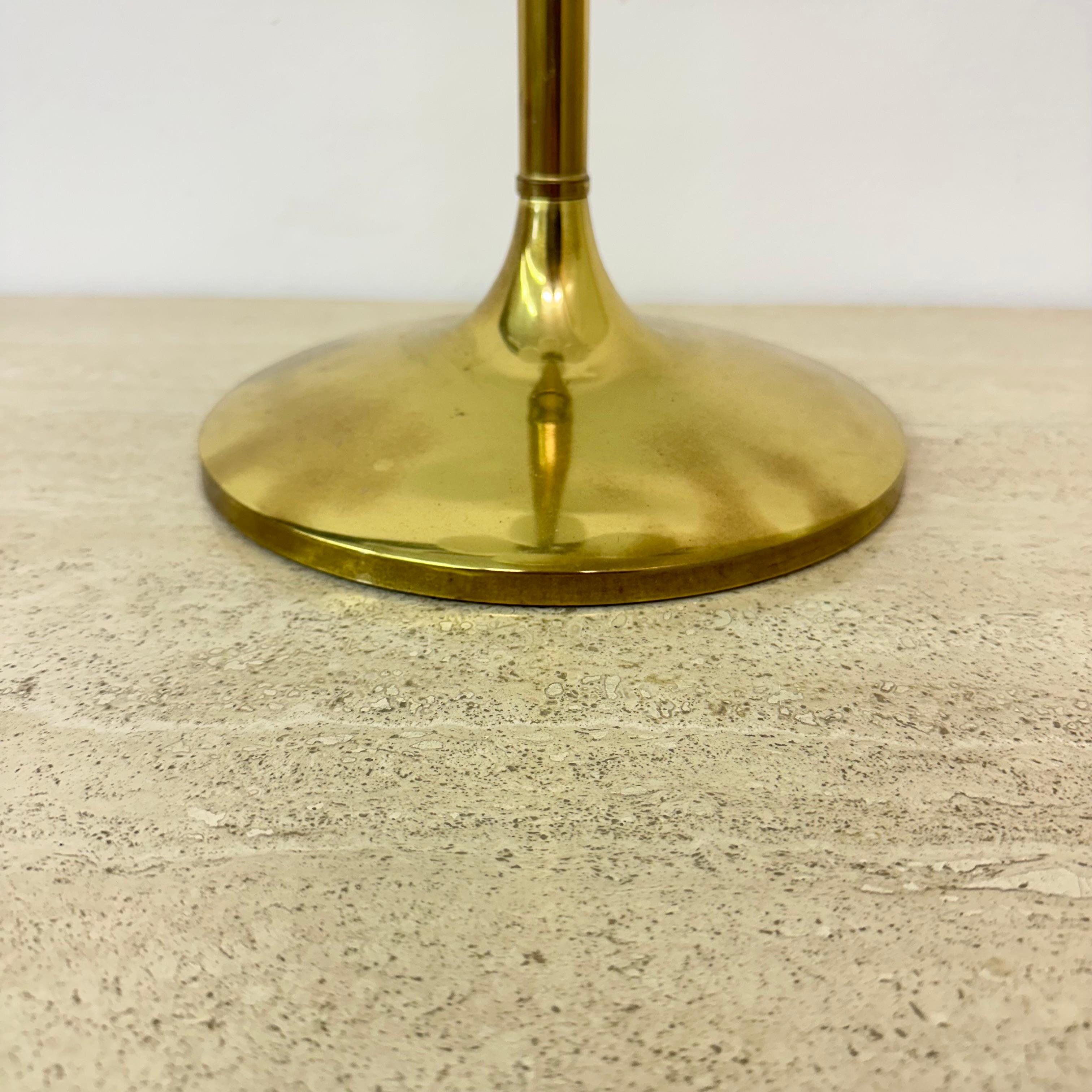 Brass Temde leuchten floor / table lamp , 1970s For Sale