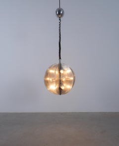 Temde Mandarin Kronleuchter „Orbit Disco“ von E.R. Nele, 1973