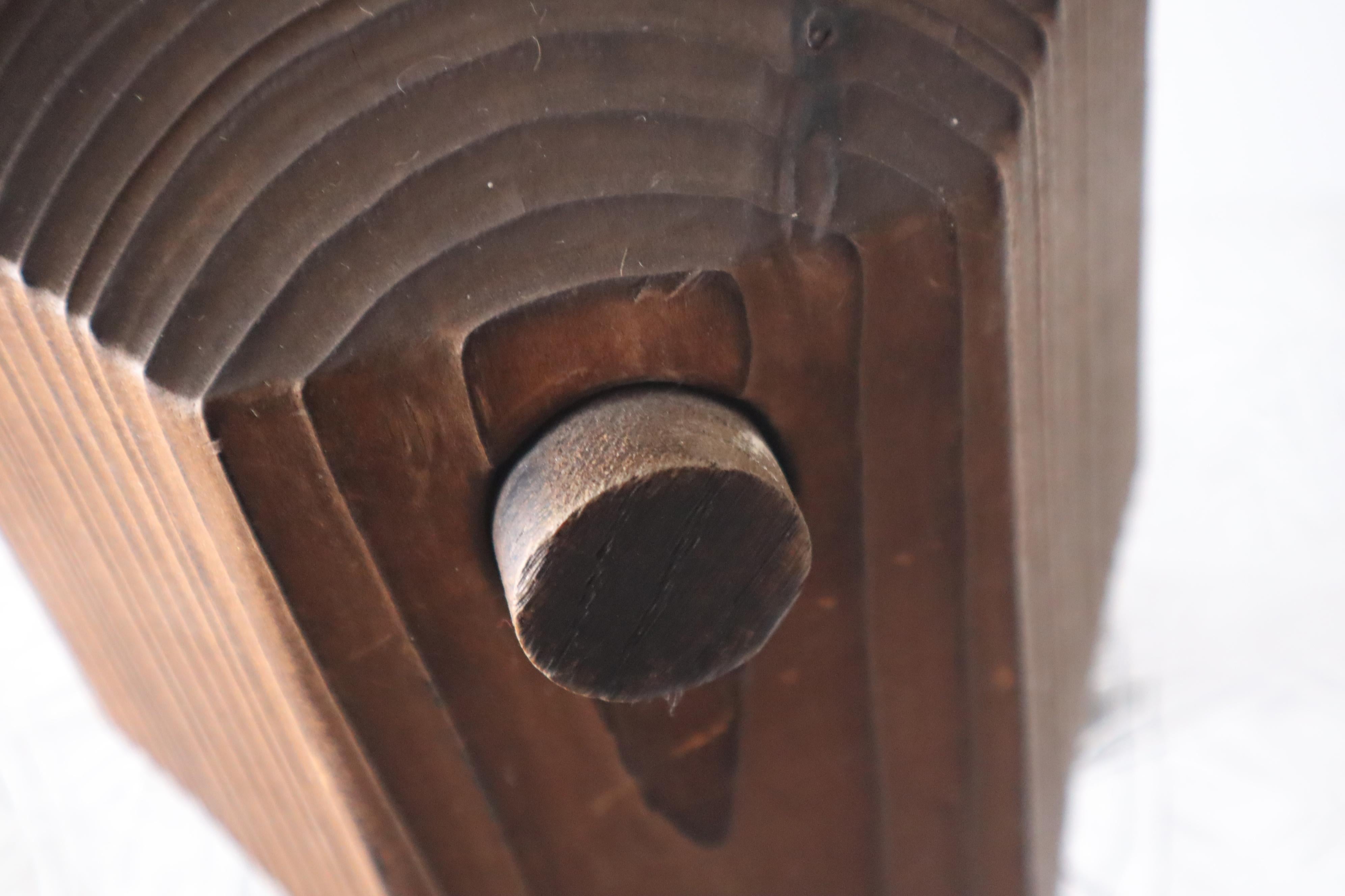 Appendino scultoreo Temde  Lampada anni '60, Svizzera. in vendita 9