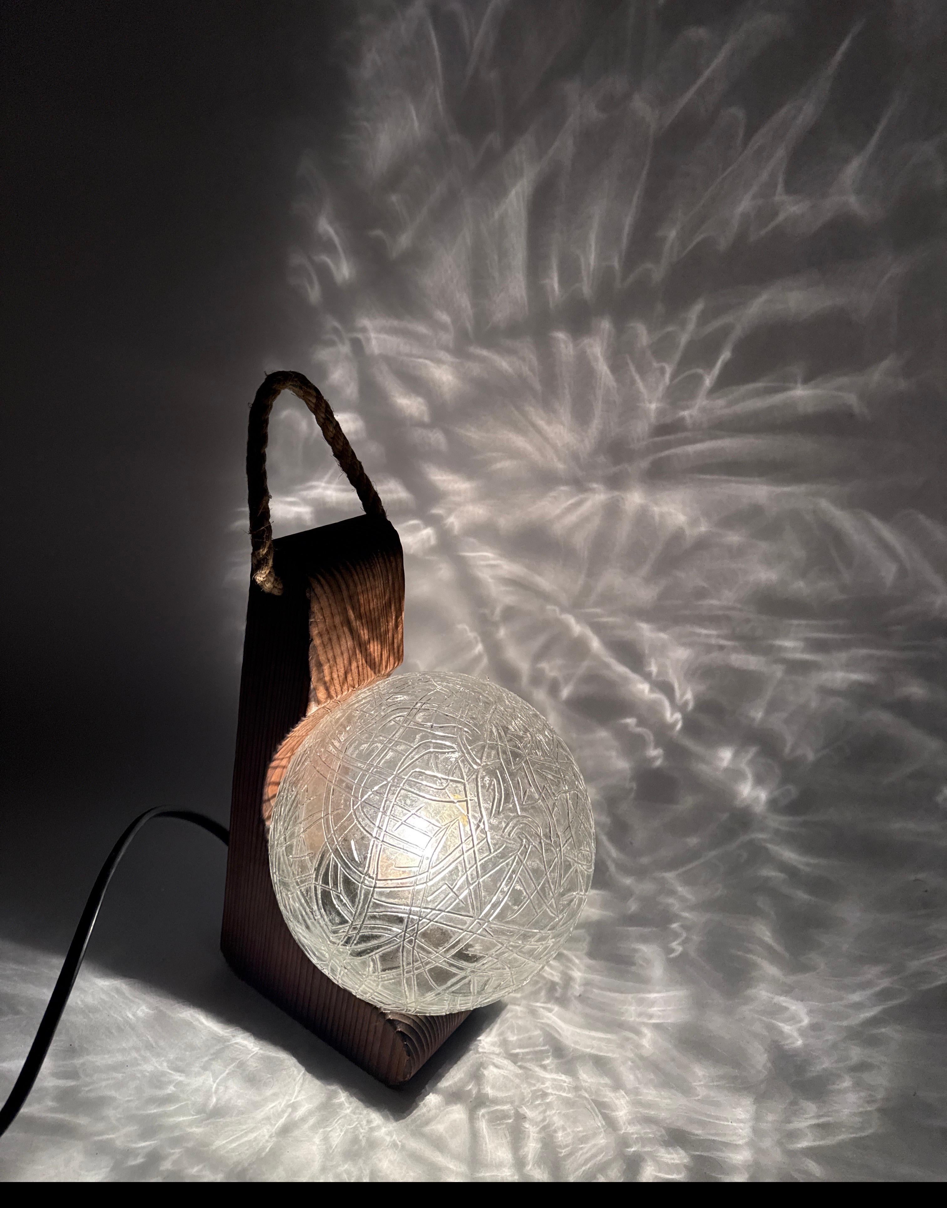 Pino Parete scultorea Temde  Lampada, Svizzera. 1960s in vendita