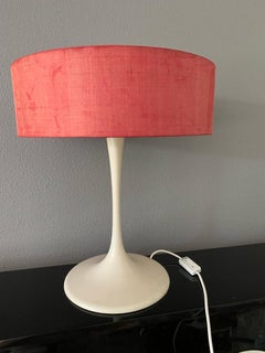 Mid-Century Temde Table Lamp with a Tulip Base