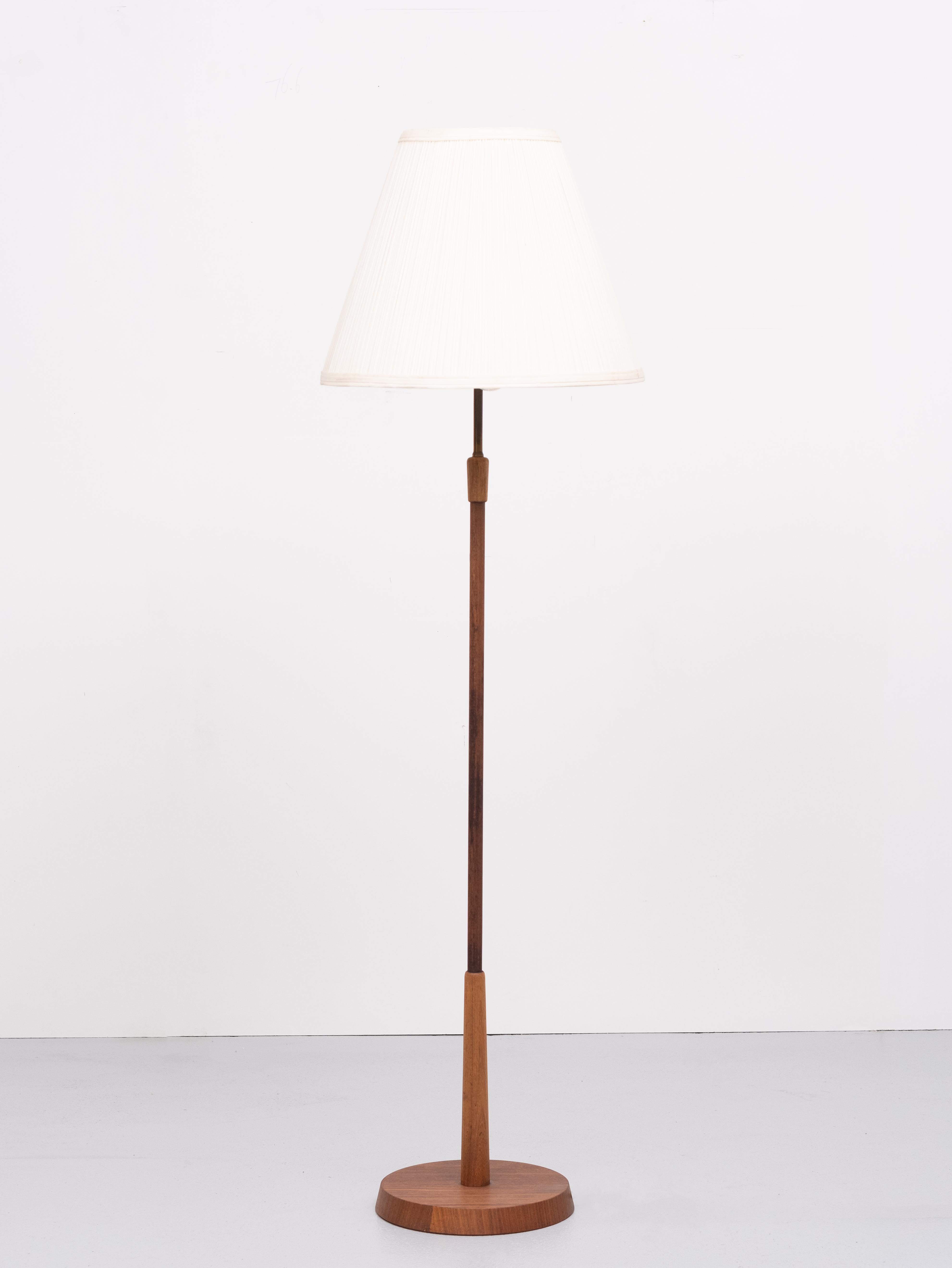 Temde Teak Floor Lamp, 1960s For Sale 3