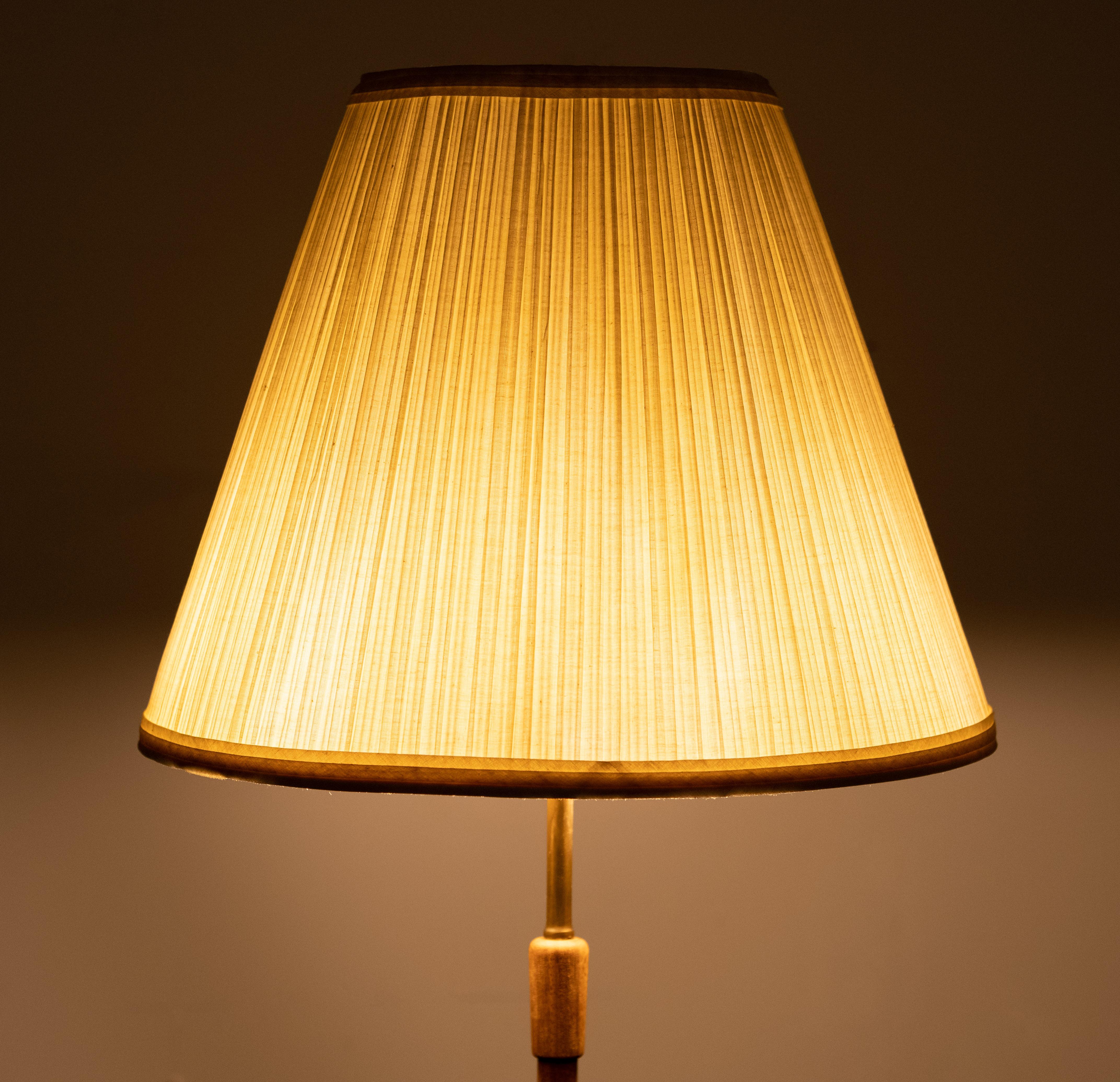 Temde Teak Floor Lamp, 1960s For Sale 1
