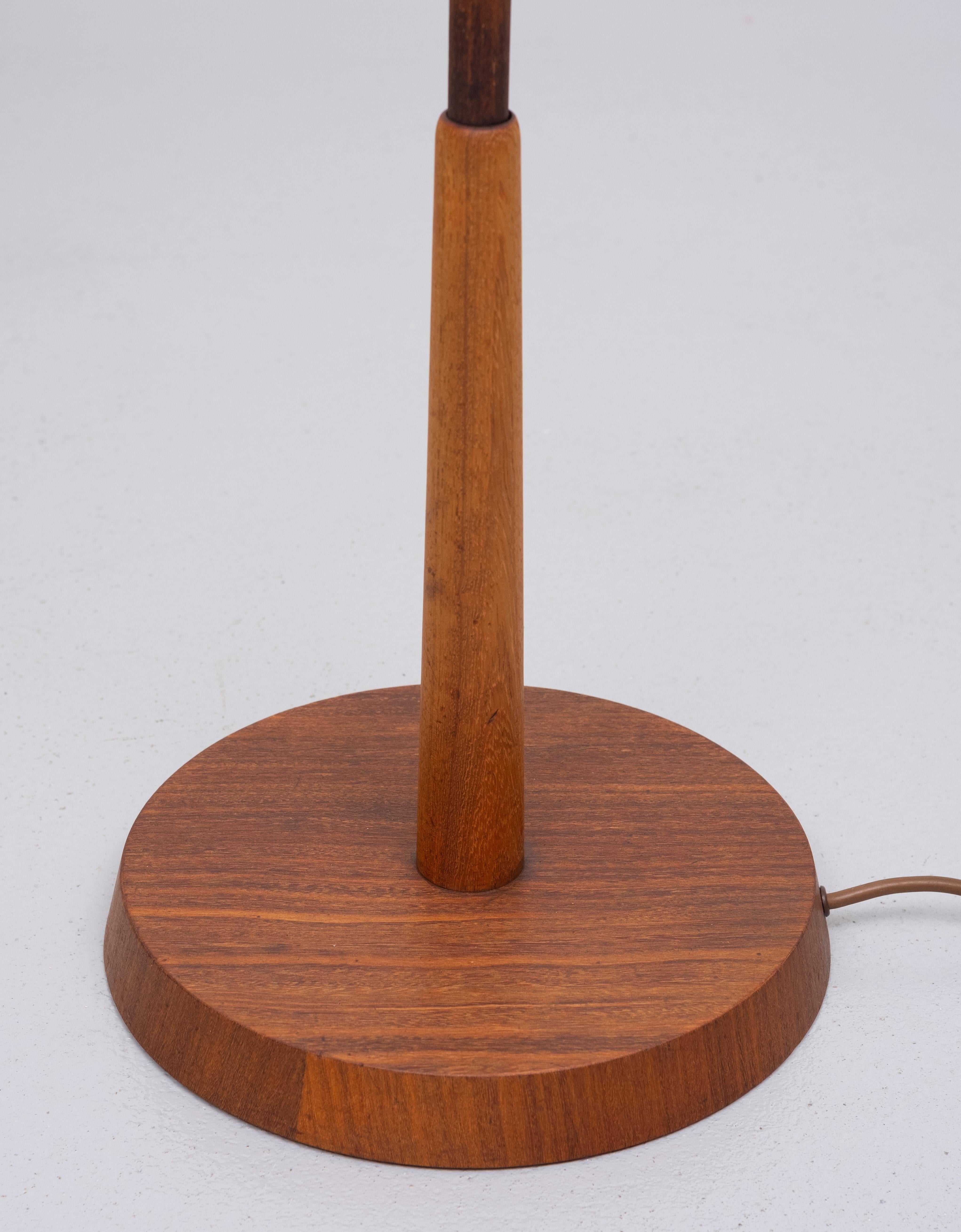 Temde Teak Floor Lamp, 1960s For Sale 2
