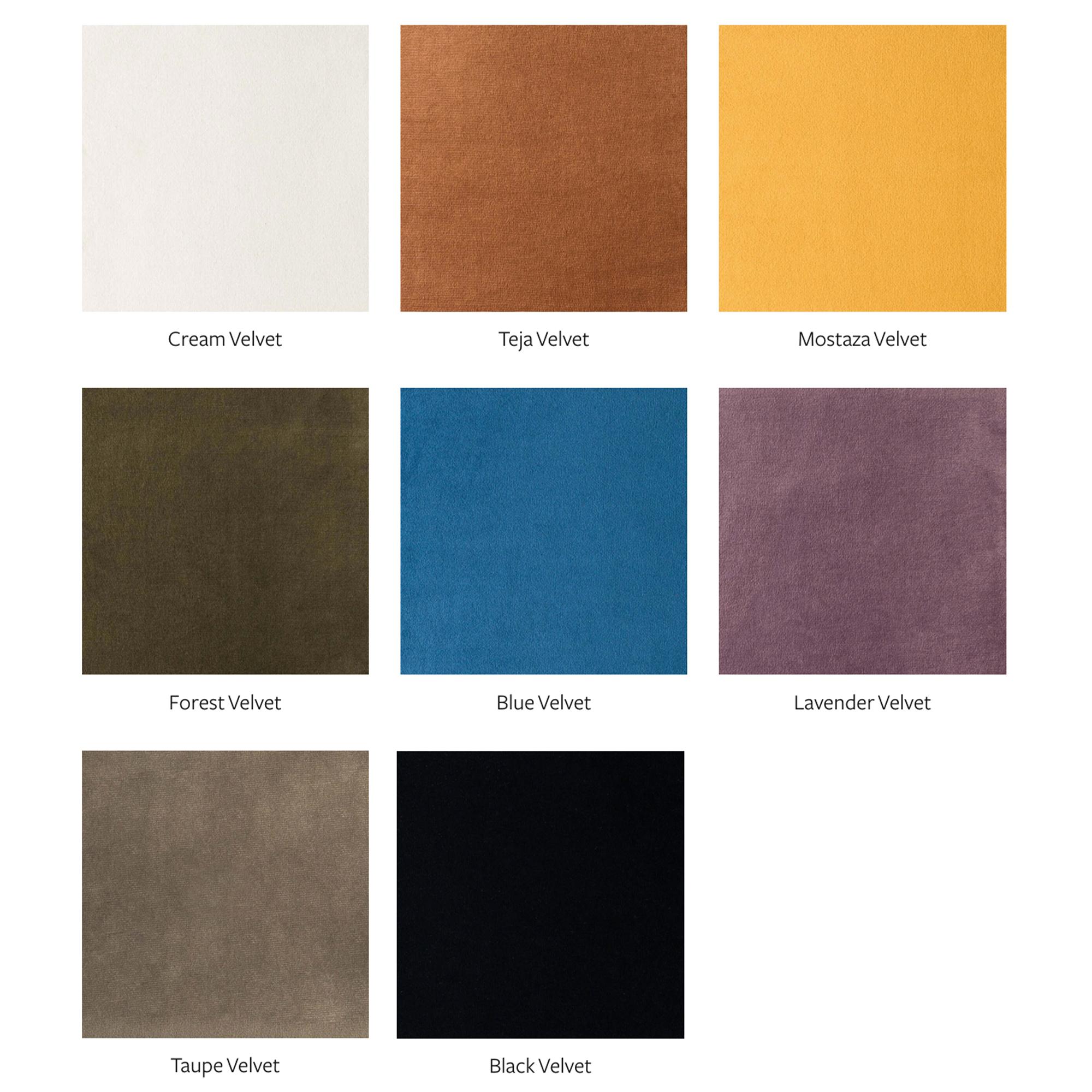 Temi Sessel von Sun at Six, minimalistischer Sessel aus lavendelfarbenem Samt im Angebot 9