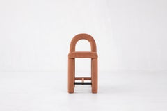 Temi Counter Chair, Minimalist Teja Velvet Counter Chair