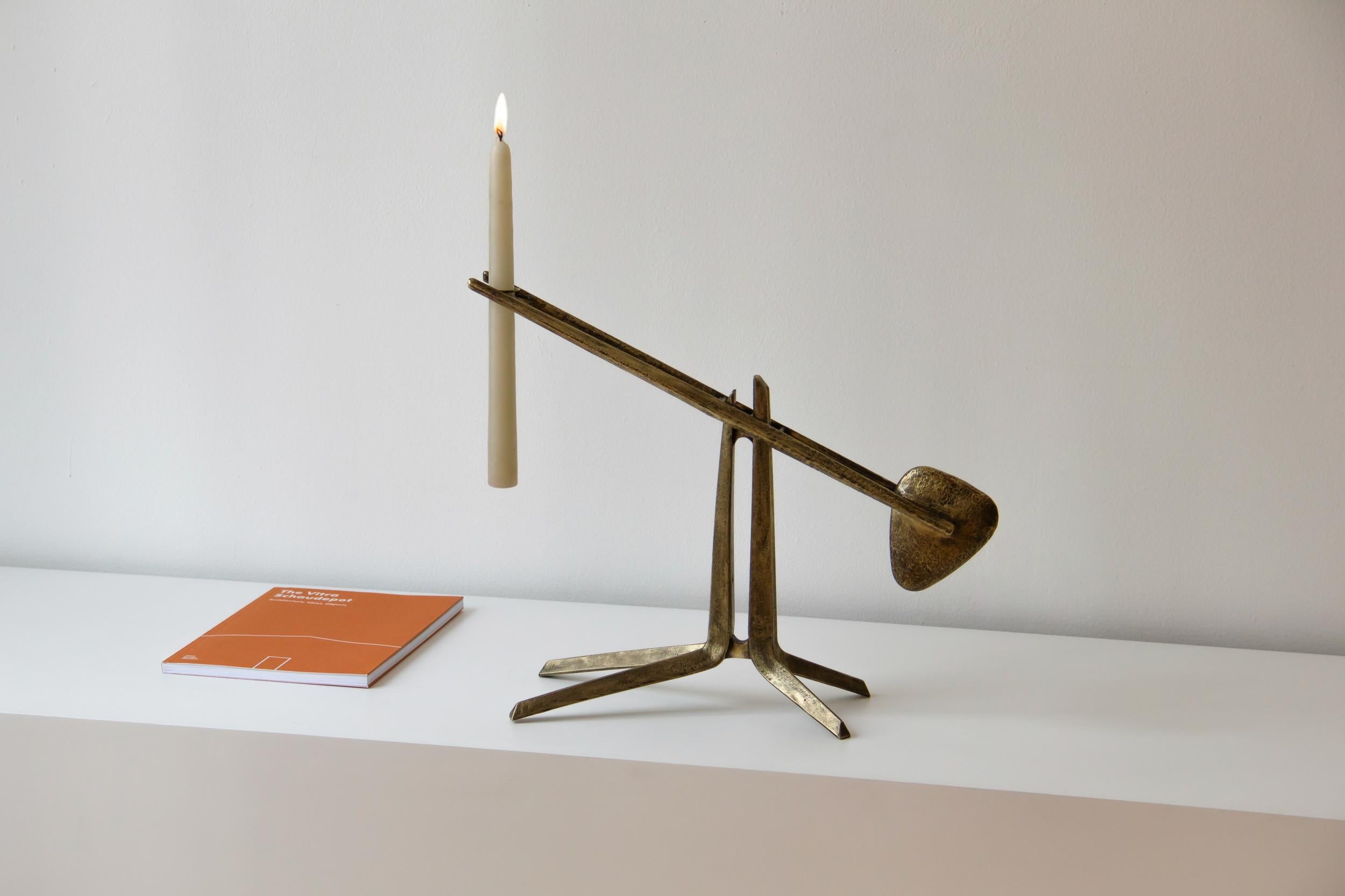 Post-Modern Temis Candle Holder by Federico Stefanovich For Sale