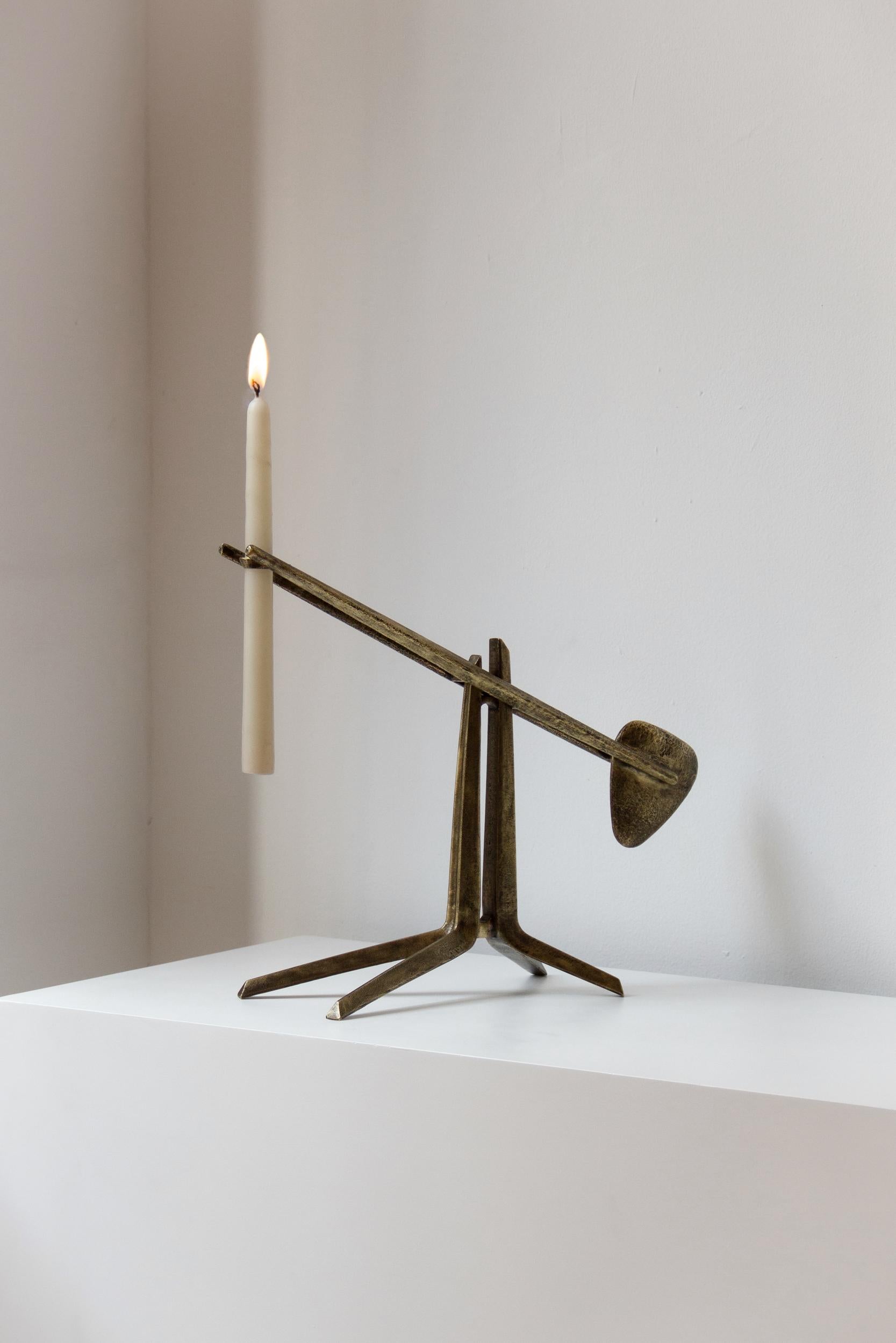 Temis Candle Holder by Federico Stefanovich In New Condition For Sale In Geneve, CH