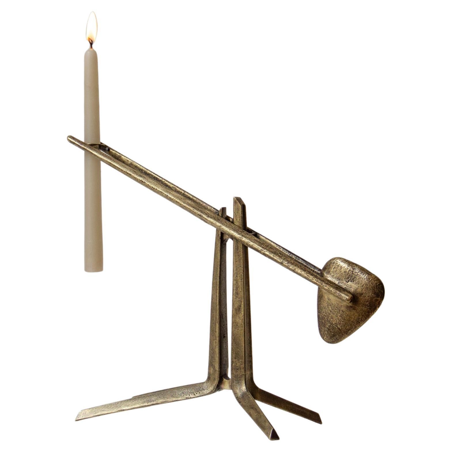 Temis Candle Holder by Federico Stefanovich For Sale