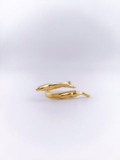 Témpano Adjustable Ring in 24K Gold-Plated Bronze by xMartaja
