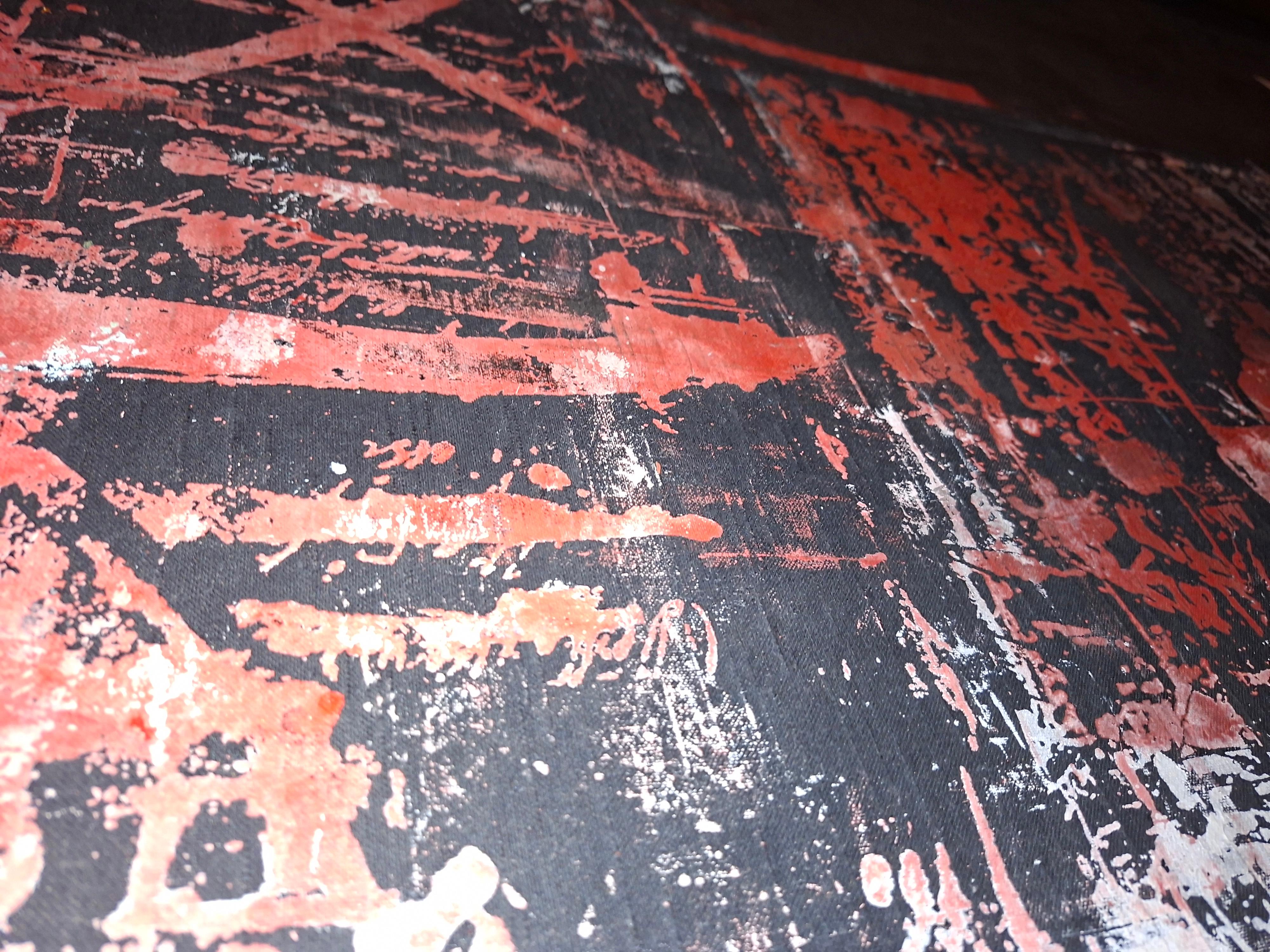 Tempere su grande tela di Giorgio Ciliberti (Moderne) im Angebot