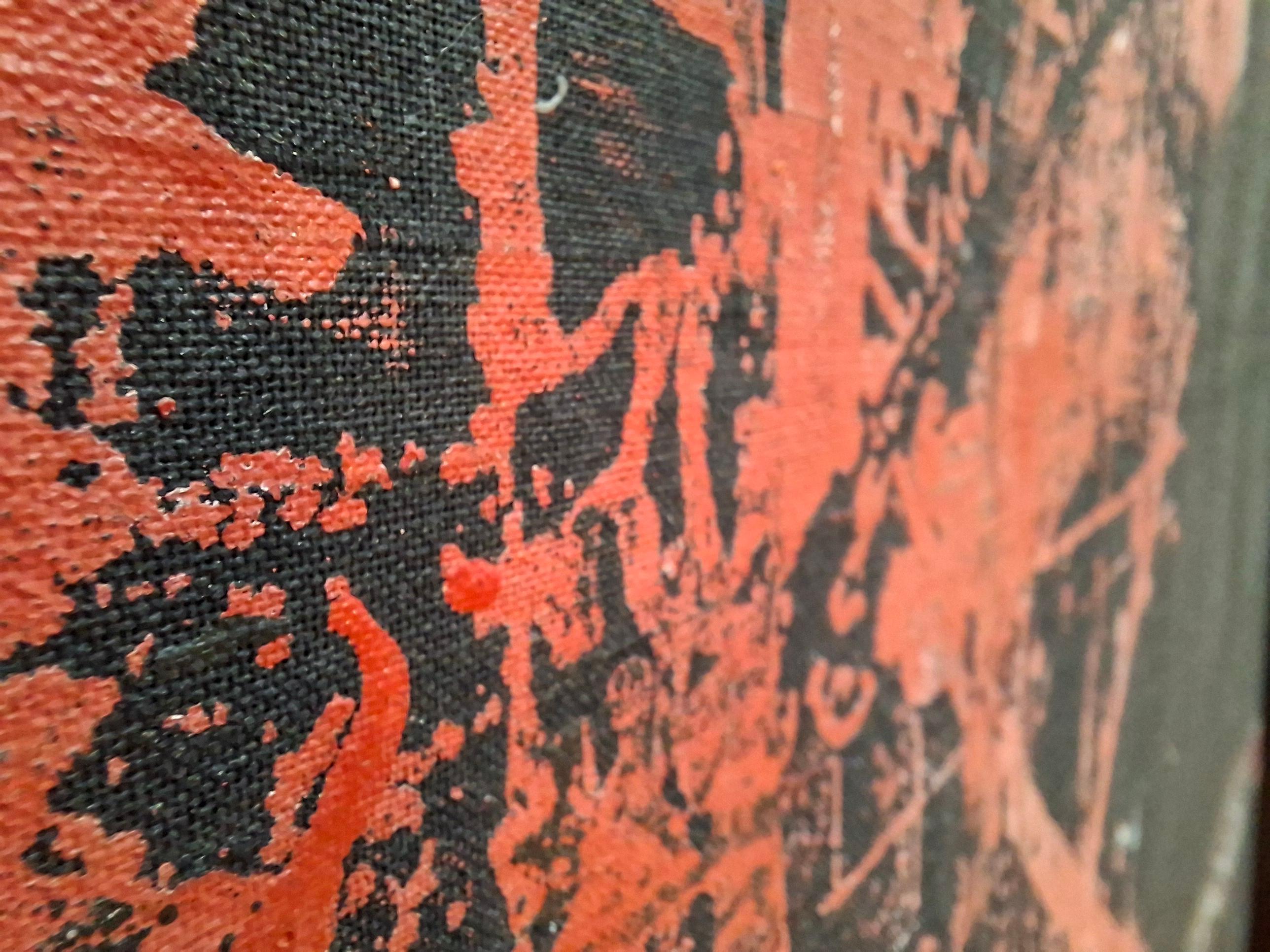 Tempere su grande tela di Giorgio Ciliberti im Zustand „Neu“ im Angebot in Manzano, IT