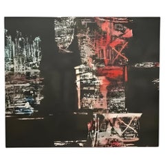 Tempere su grande tela di Giorgio Ciliberti Tempere su grande tela di Giorgio Ciliberti