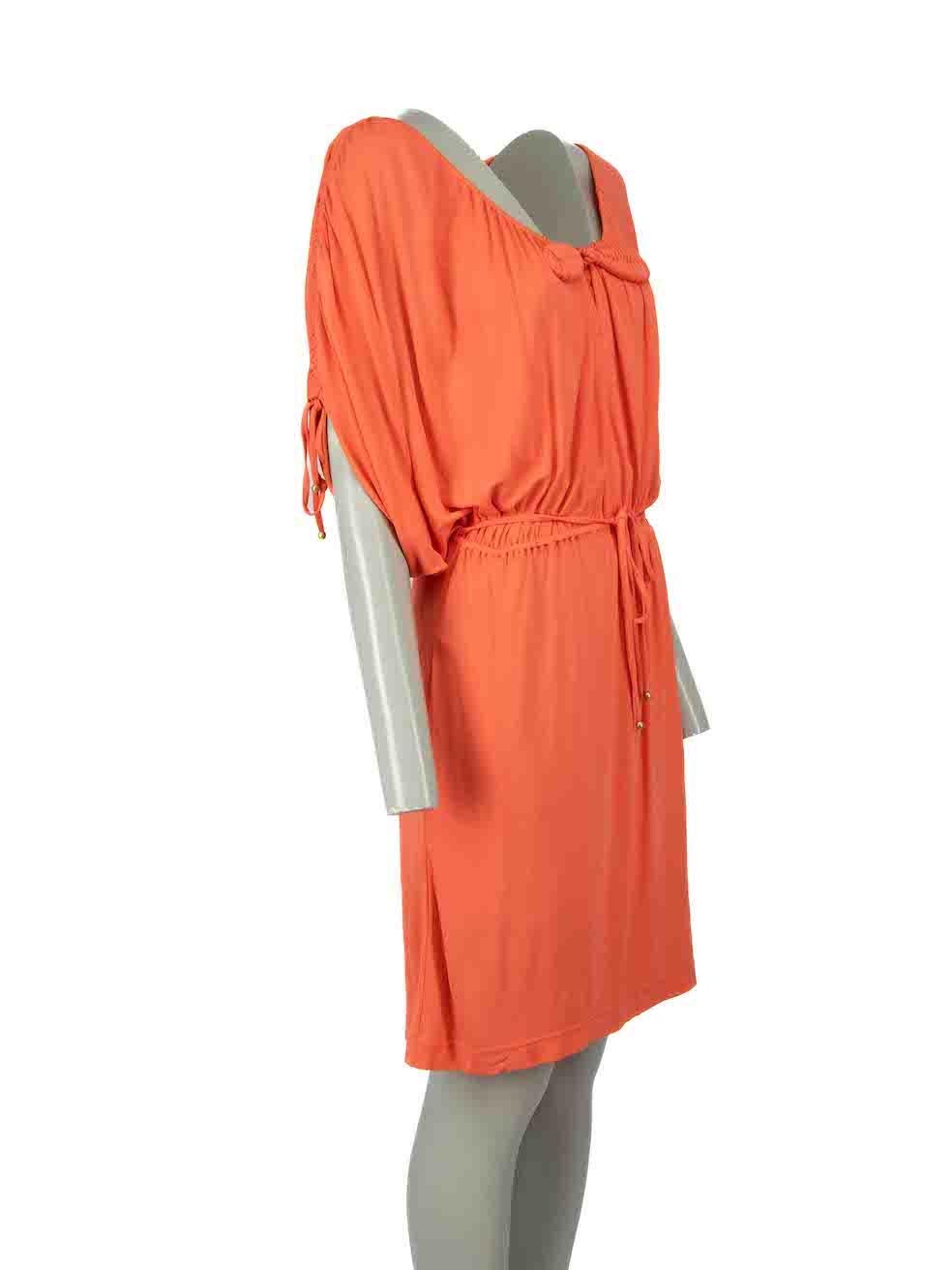 CONDITION is Very good. Minimal wear to dress is evident. Minimal wear to front of dress with small mark and right shoulder with loose seam on this used Temperley London designer resale item. This item comes with slip under dress.
