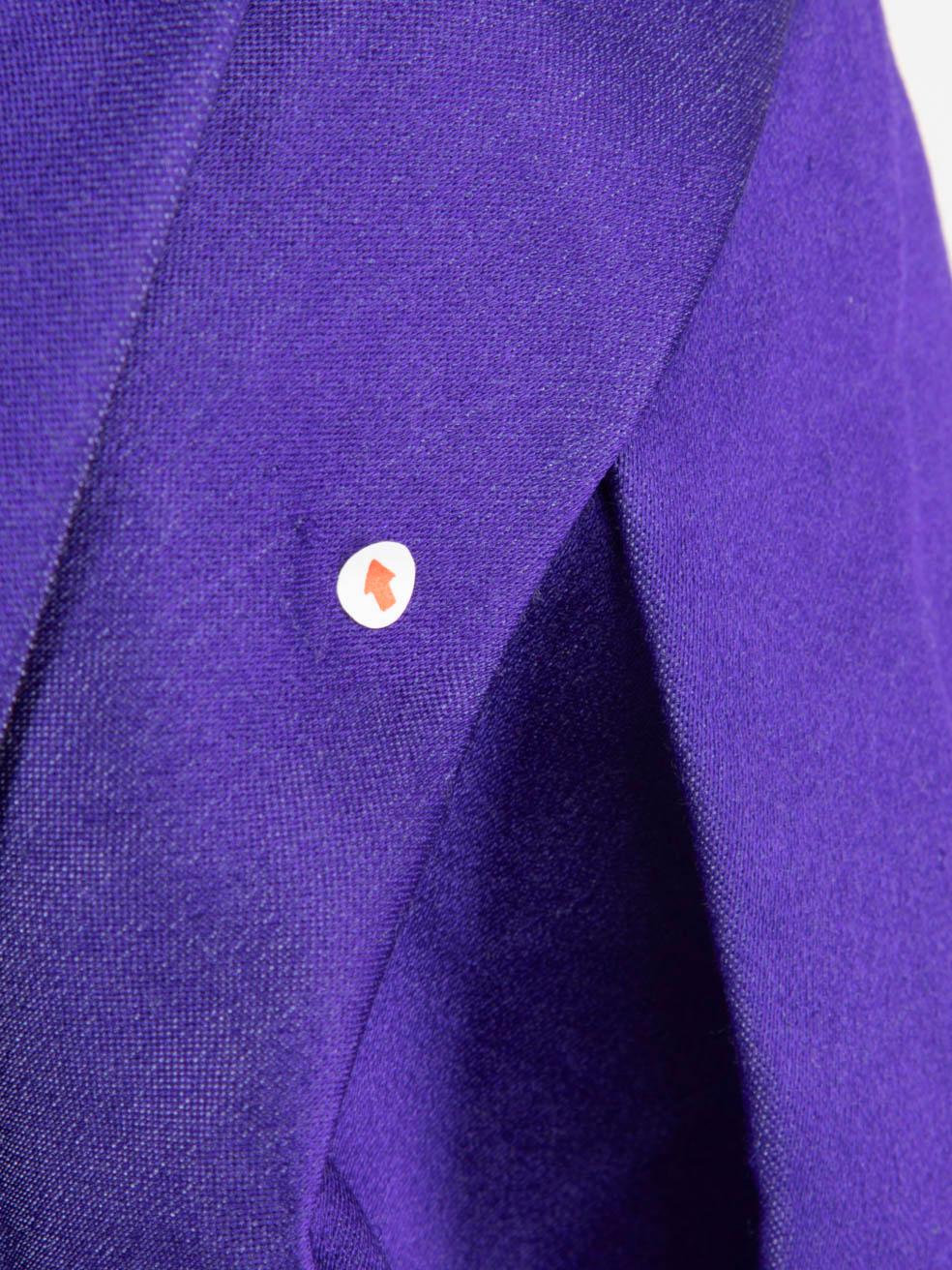 Temperley London Purple Beaded Layered Mini Dress Size M For Sale 3