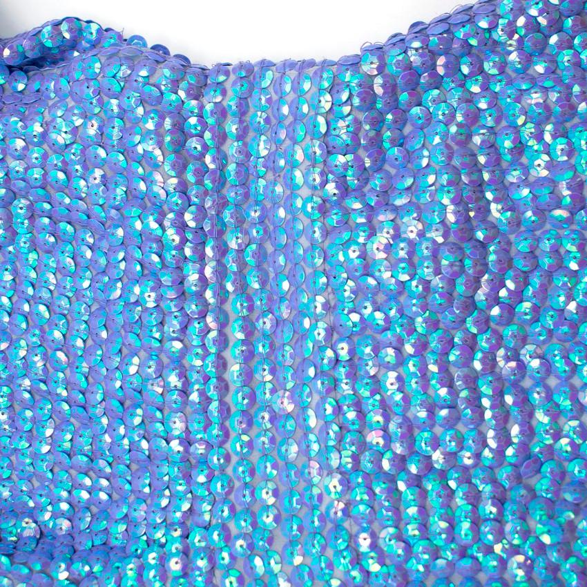 Temperley London Tiara sequin-embellished jumpsuit US 8 1