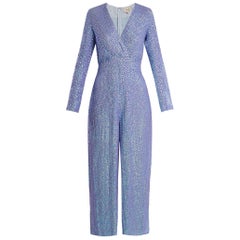 Temperley London Tiara sequin-embellished jumpsuit US 8
