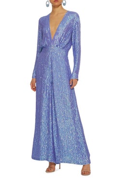 Temperley London Tiara mit Pailletten besetzter Overall US 8