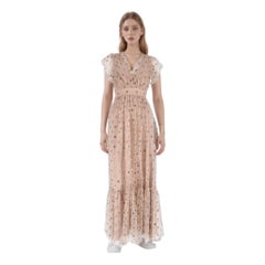 Temperley London Tulle Embellished Maxi Dress