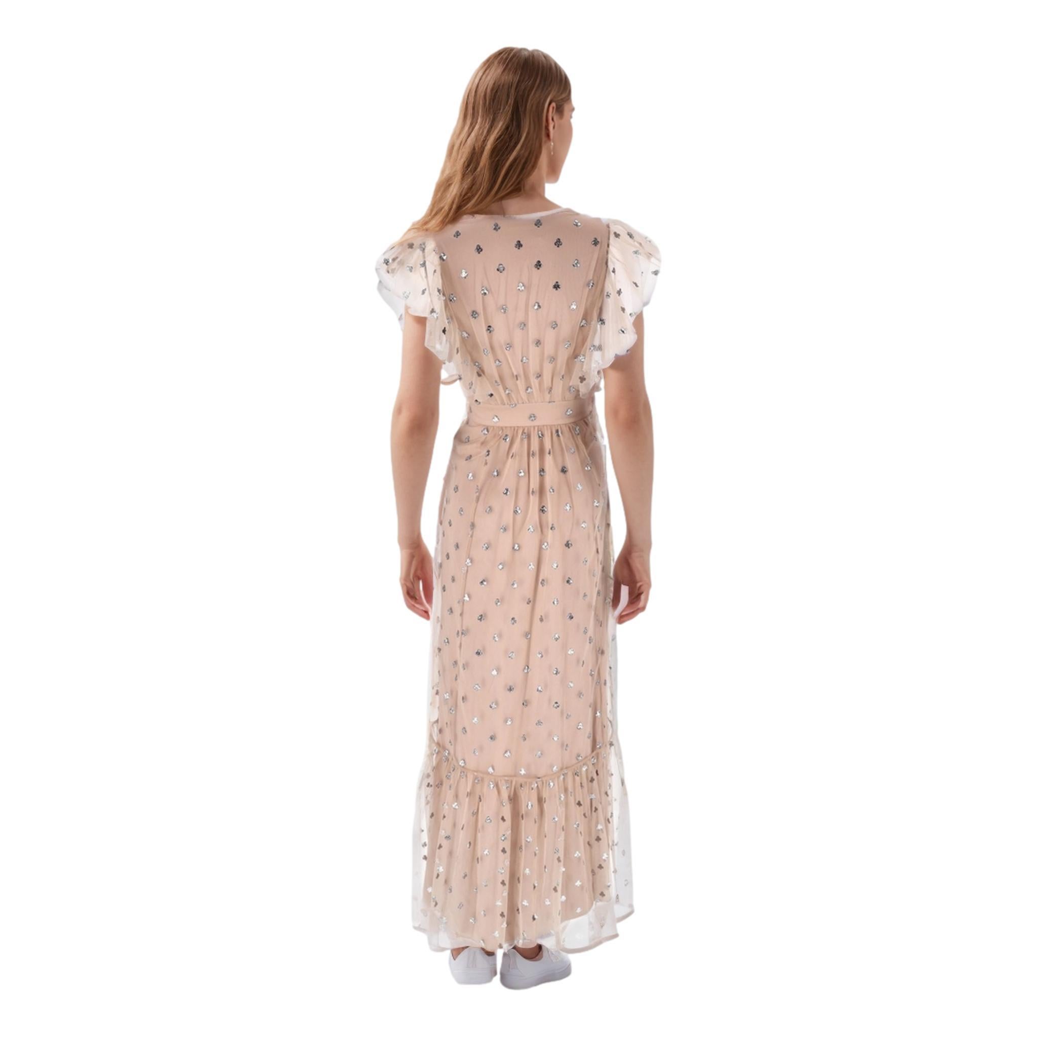 Women's Temperley London Tulle Embellished Maxi Dress For Sale