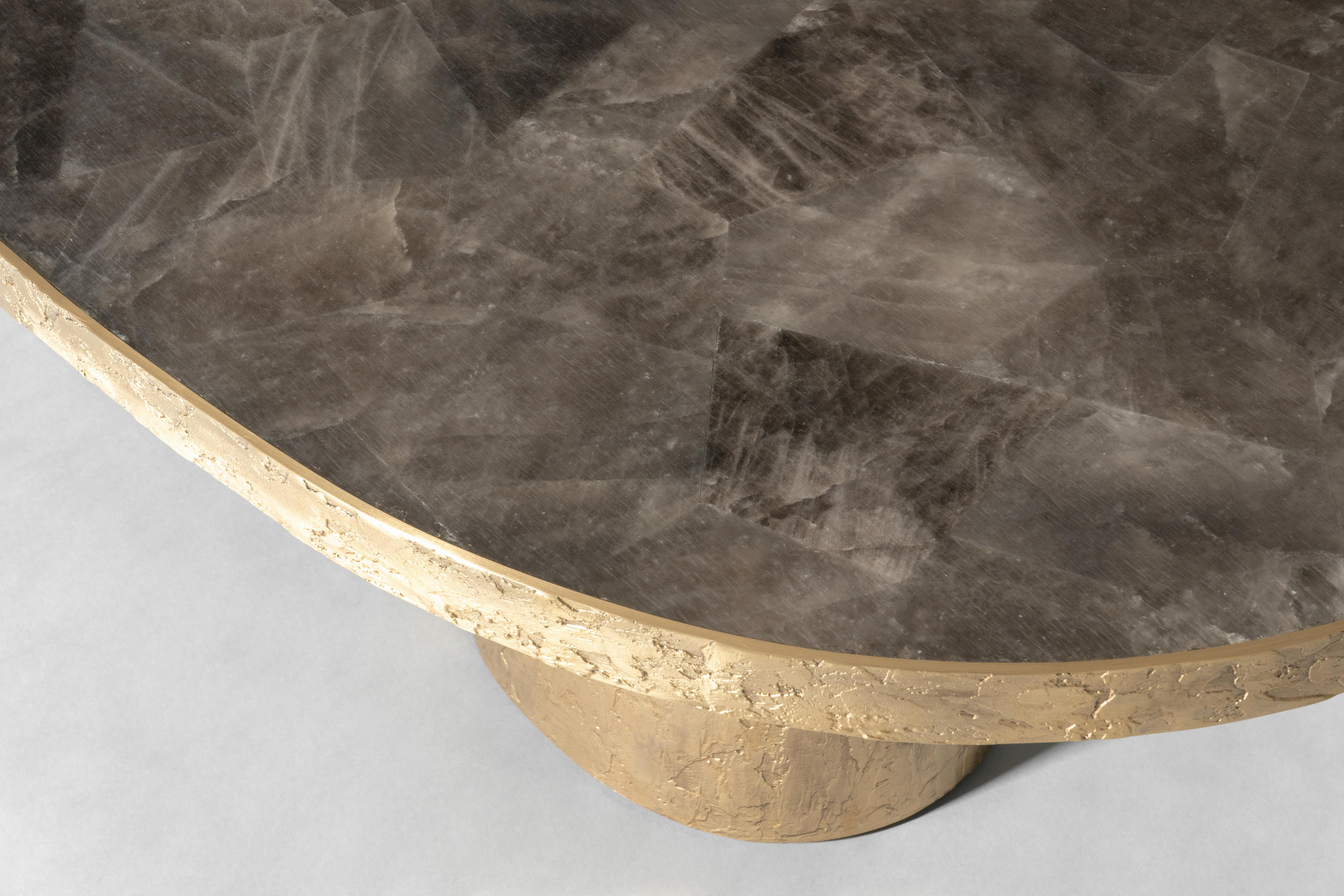 Table d'appoint Tempest de DeMuro Das en Vesuvianite en vente 2