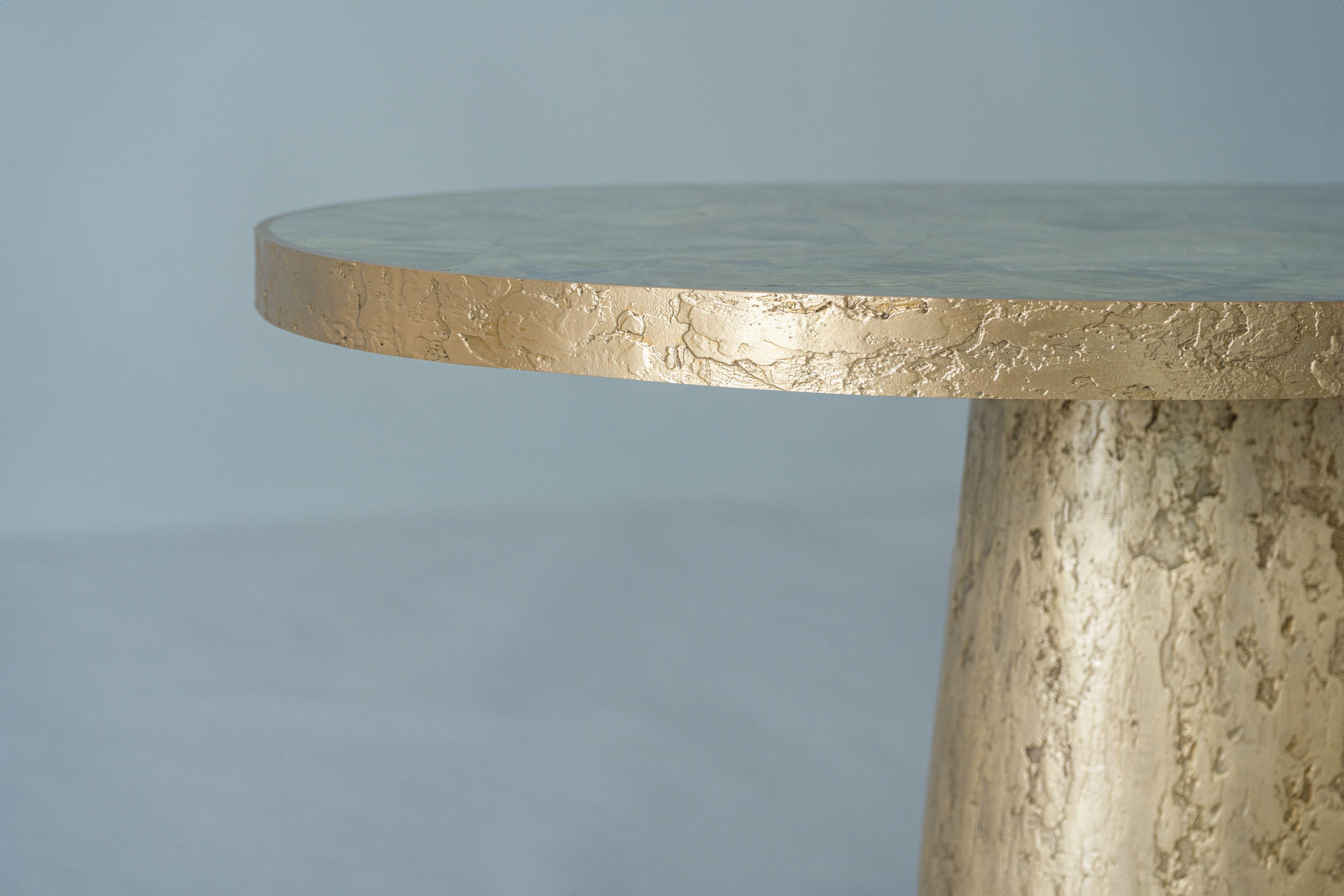 Moderne Table d'appoint Tempest de DeMuro Das en Vesuvianite en vente