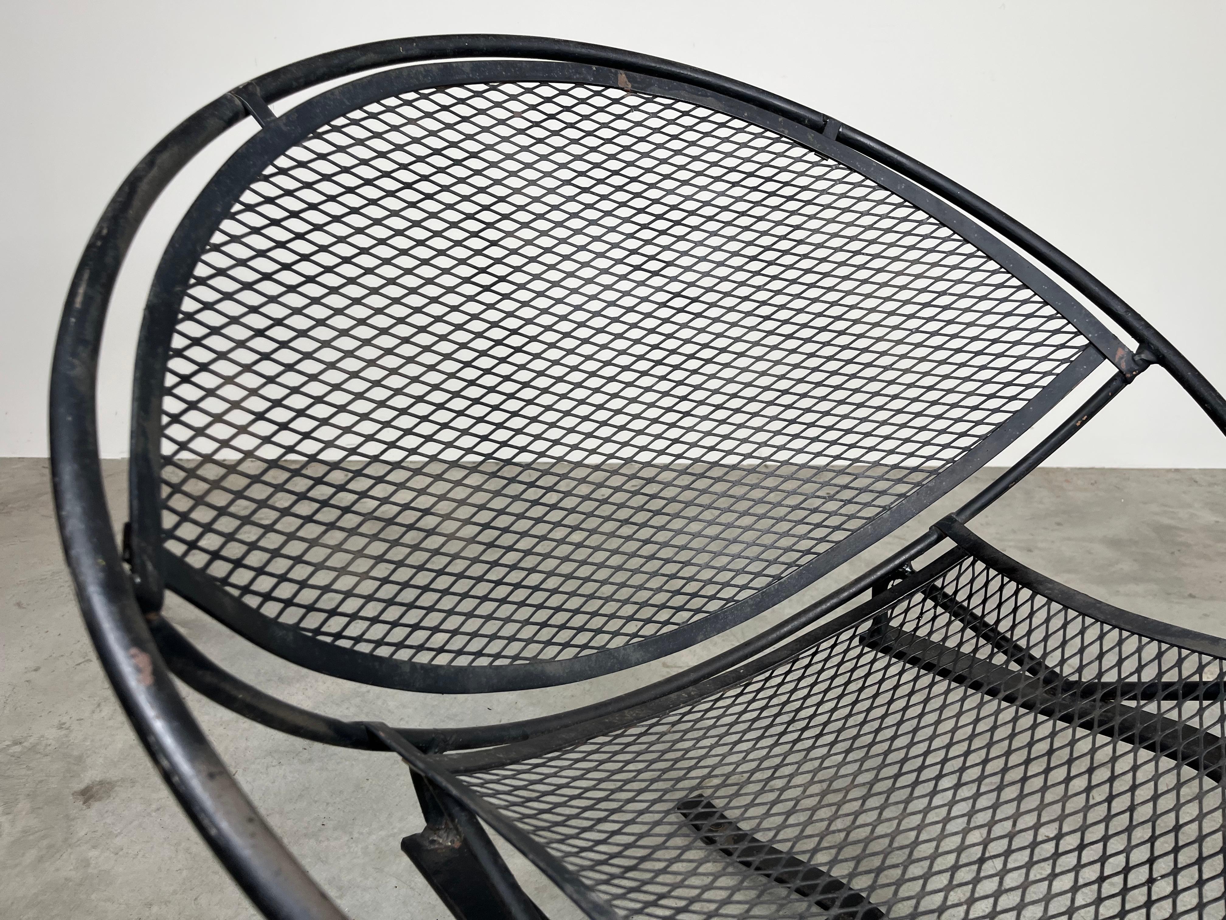 Tempestini for Salterini ‘Radar’ Patio Rocking Lounge Chair Italy circa 1955 1