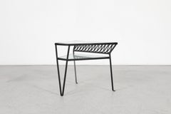 Tempestini für Salterini: Zweistufiger Tisch aus Eisen im Mid-Century-Stil, 1950er Jahre
