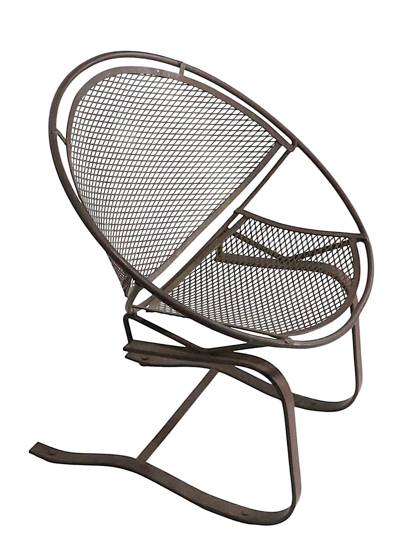 Tempestini per Salterini Radar Cantilevered Lounge Chair in vendita 6