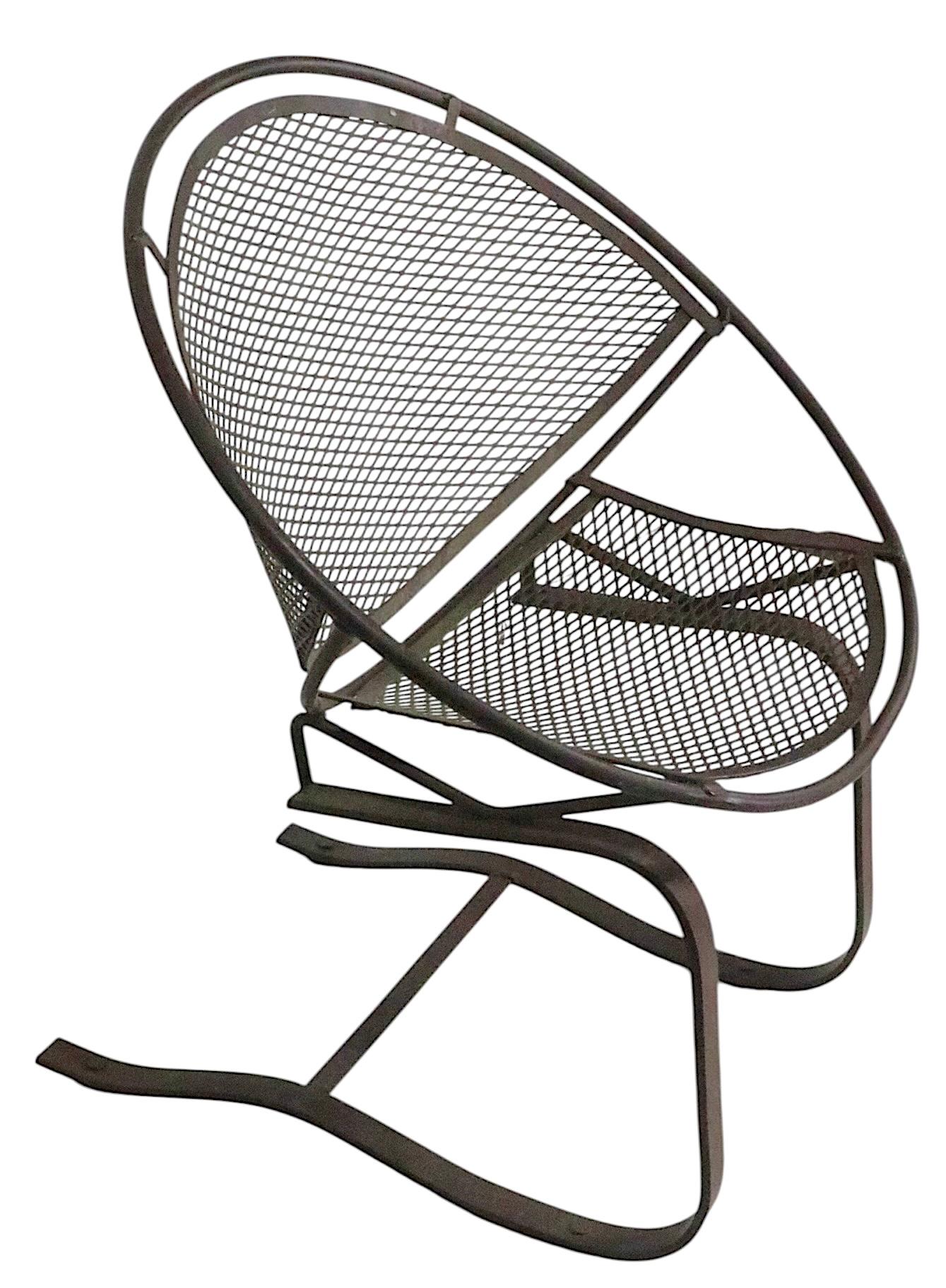 Tempestini per Salterini Radar Cantilevered Lounge Chair in vendita 7