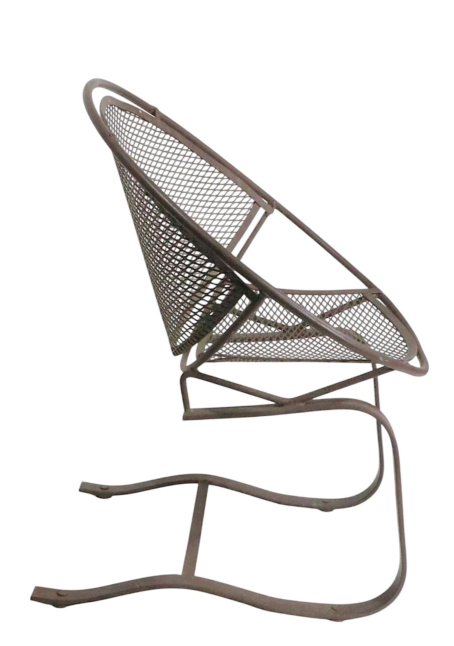 Tempestini per Salterini Radar Cantilevered Lounge Chair in vendita 2