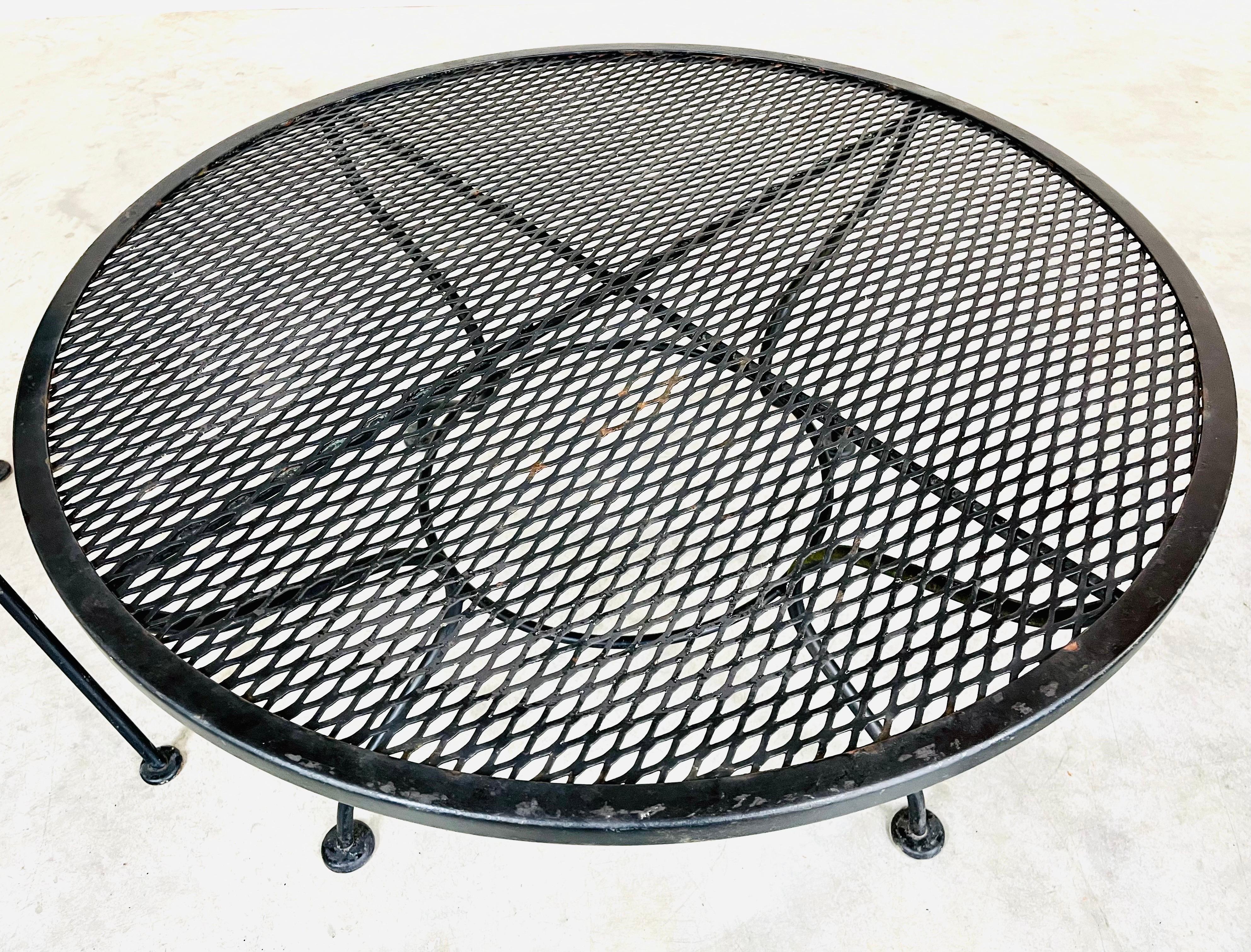 Tempestini for Salterini Radar Chaise & Lounge Chair with Cocktail Table Set 3