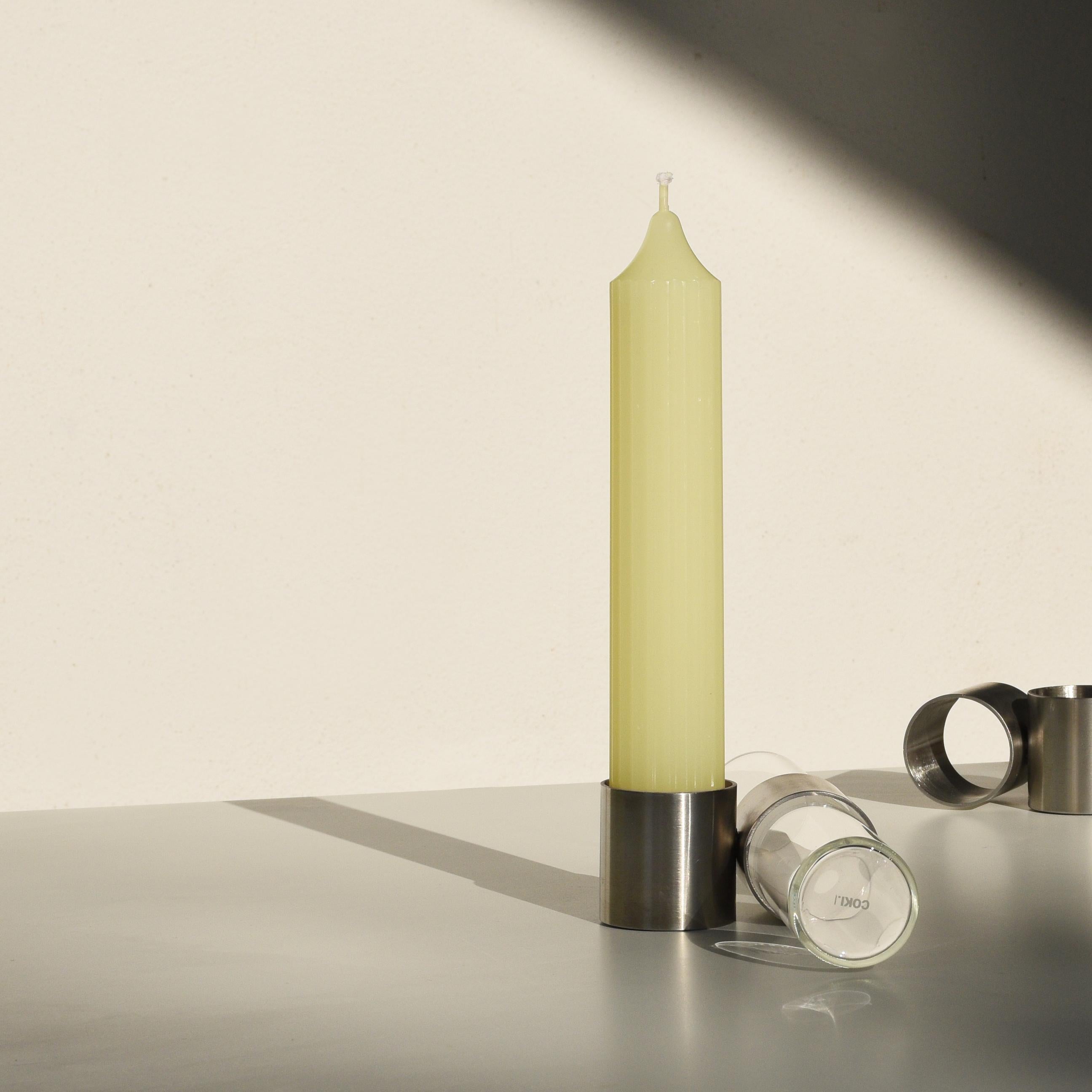 Tempio Del Tempo 1 Candleholder by Coki Barbieri For Sale 2
