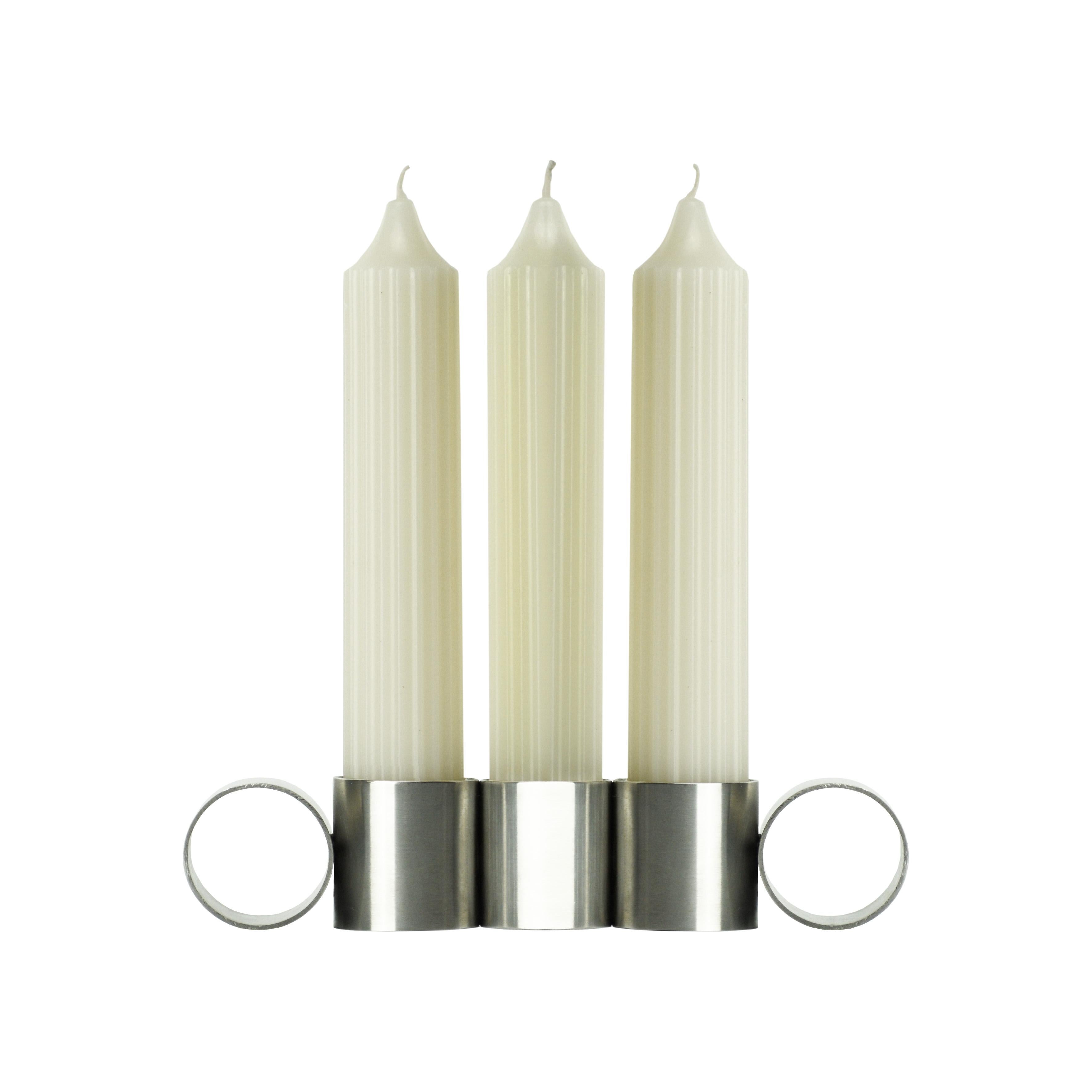 Post-Modern Tempio Del Tempo 3 Candleholder by Coki Barbieri For Sale