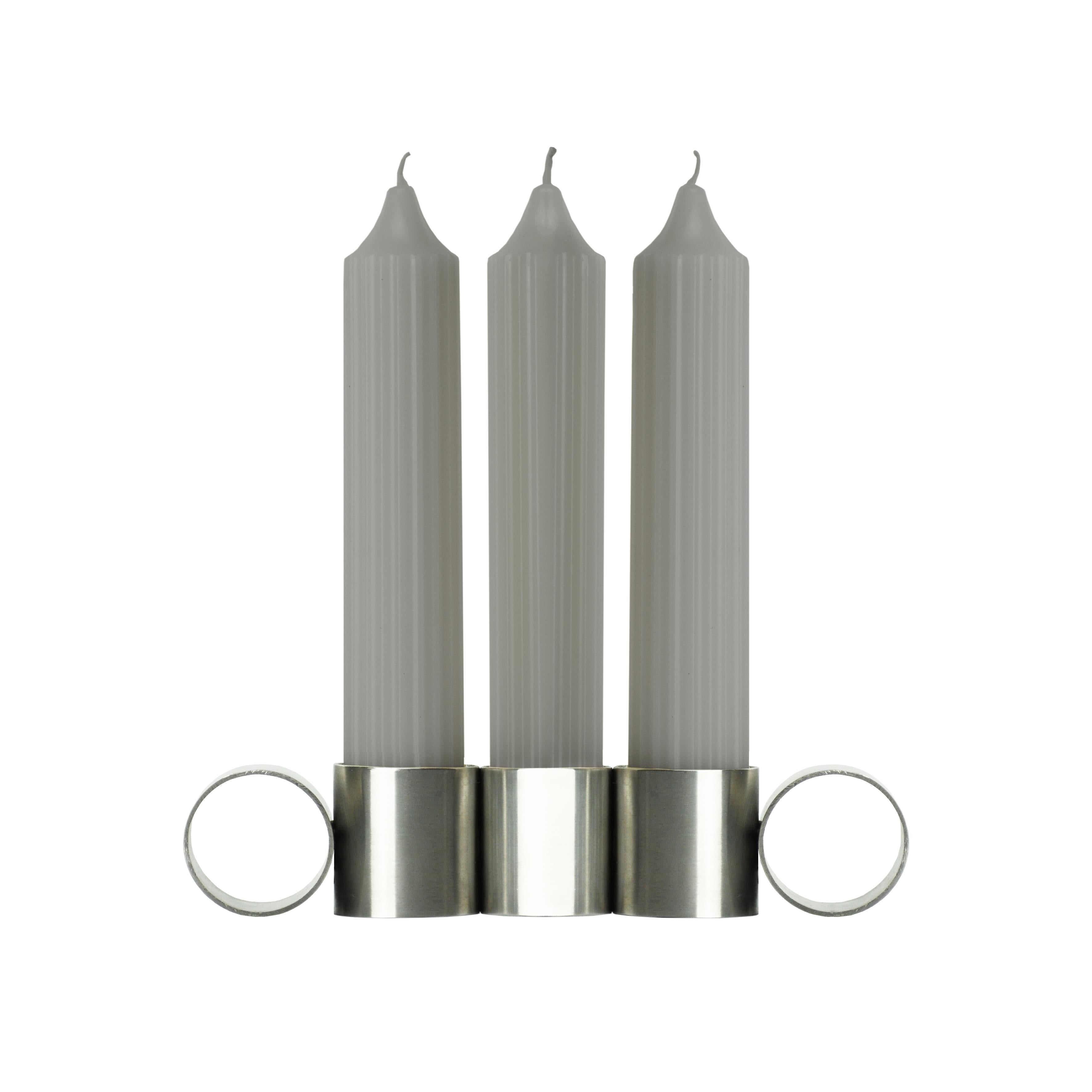 Tempio Del Tempo 3 Candleholder by Coki Barbieri In New Condition For Sale In Geneve, CH
