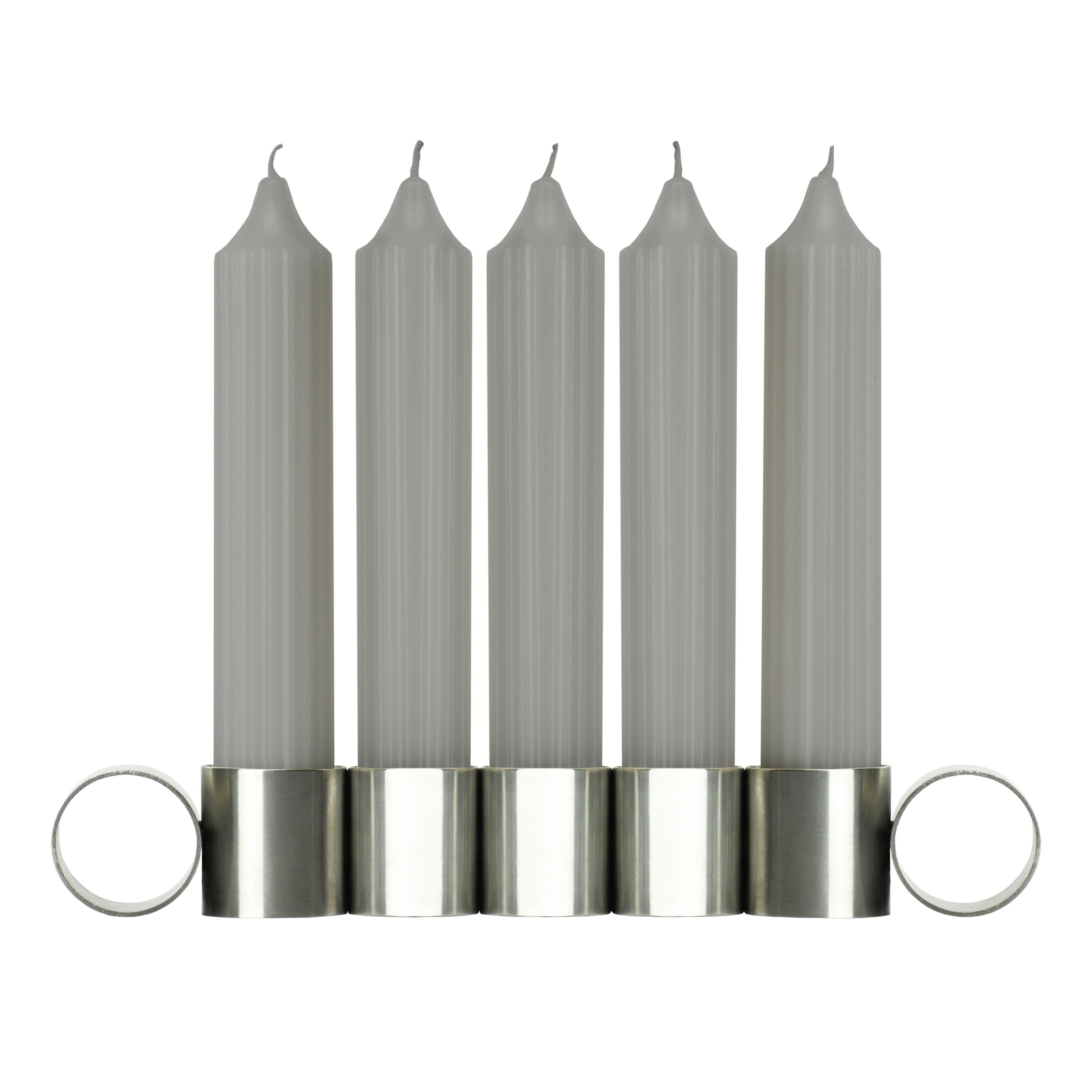 Contemporary Tempio del Tempo 5 Candleholder by Coki Barbieri For Sale