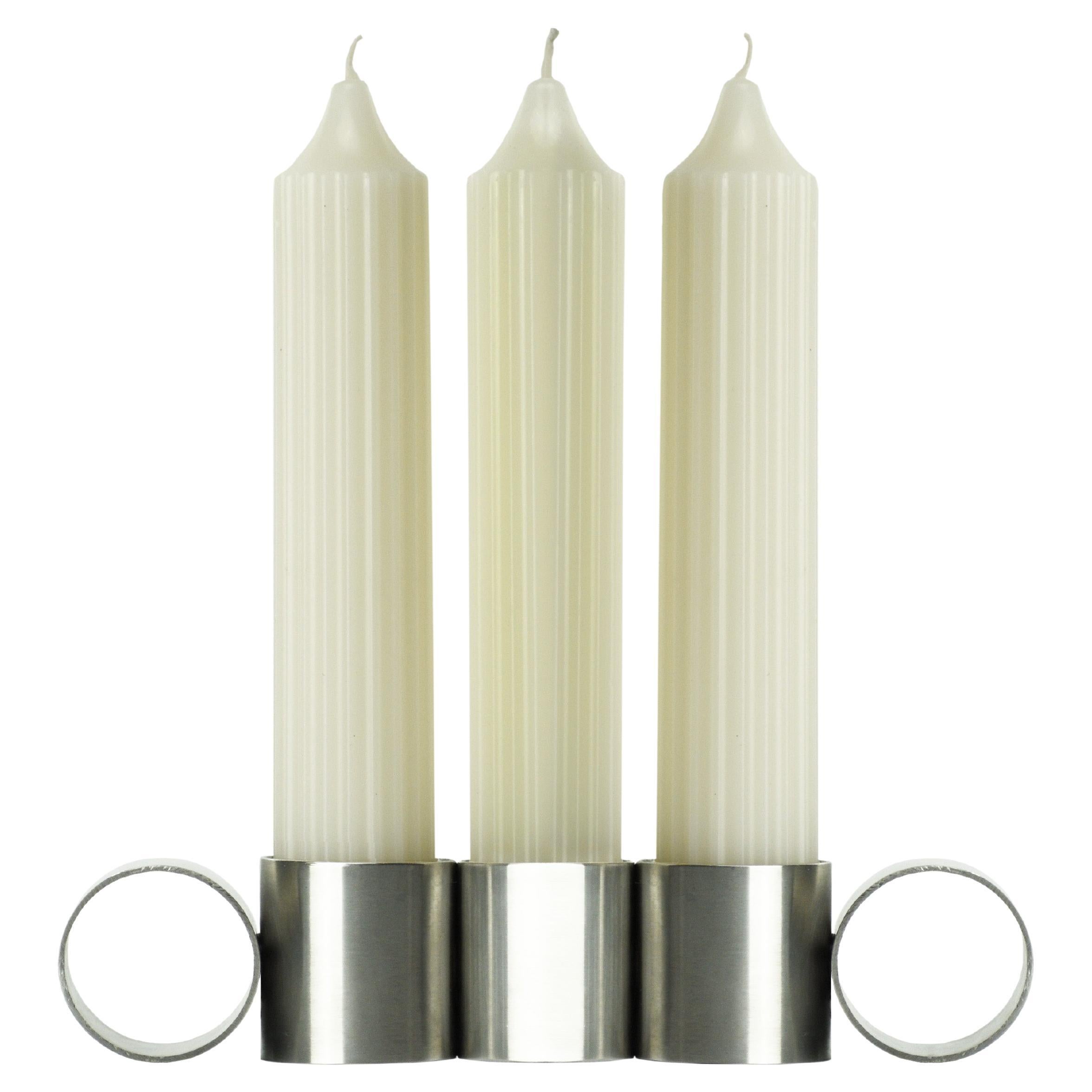 "Tempio Del Tempo N°3" contemporary design Candleholder & Vase by COKI For Sale