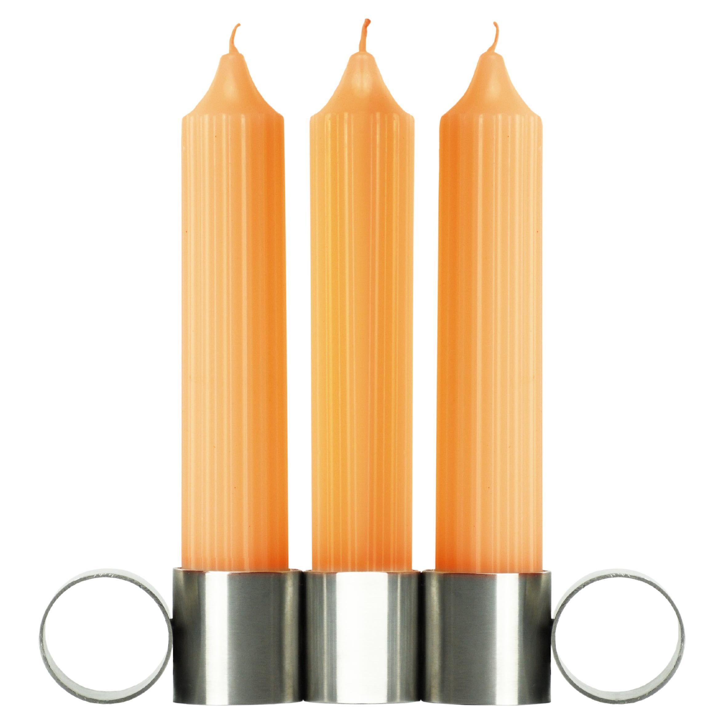 "Tempio Del Tempo N°3" Contemporary design Candleholder & Vase by COKI For Sale