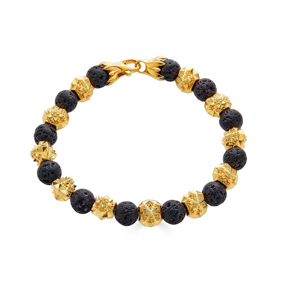 BREVARD TEMPLE COLLECTION

This Fractal sacred geometry 18K gold and lava stone bracelet is inspired by the Borobudor temple in Indonesia. This temple was used as a meditation space to empower the individual and instill peace within. 

This piece is