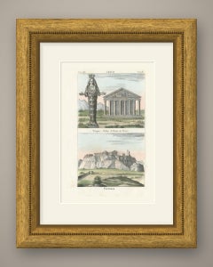 Temple and Statue of Diana at Ephesus and the Parthenon, 1842