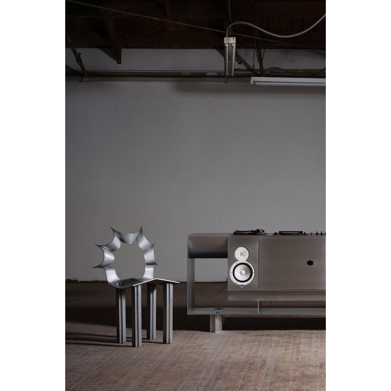 XXI secolo e contemporaneo Sedia Temple II in alluminio di Asher Gillman in vendita