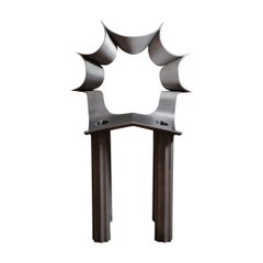 Temple Chair II in Aluminum by Asher Gillman