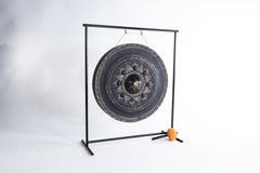 Temple Gong on Stand