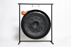 Temple Gong on Stand