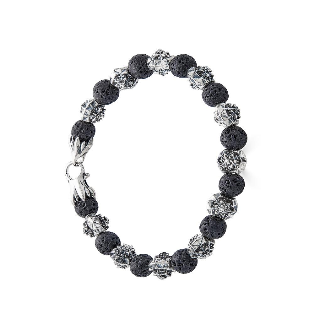 BREVARD TEMPLE COLLECTION

This Fractal sacred geometry silver and lava stone bracelet is inspired by the Borobudor temple in Indonesia. This temple was used as a meditation space to empower the individual and instill peace within. 

This piece is