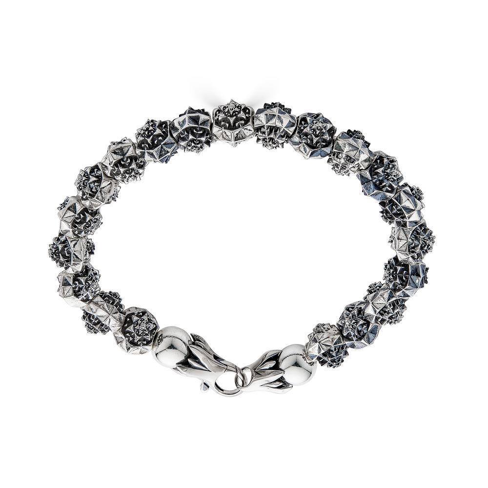 BREVARD TEMPLE COLLECTION

This Fractal sacred geometry silver bracelet is inspired by the Borobudor temple in Indonesia. This temple was used as a meditation space to empower the individual and instill peace within. 

This piece is part of the